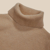 Cashmere Ribbed Submariner Rollneck In
