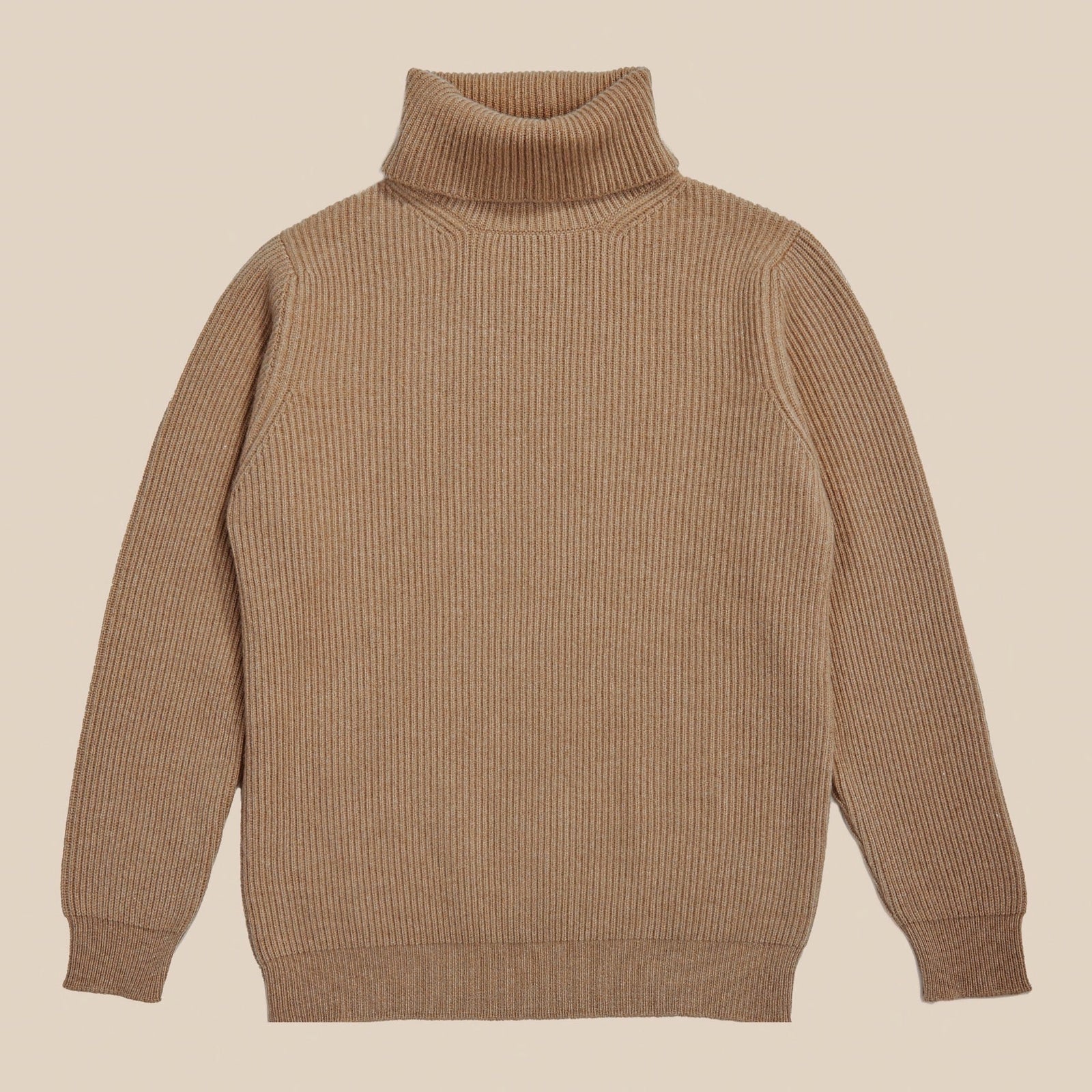 Cashmere Ribbed Submariner Rollneck In