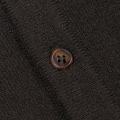 Cashmere Shirt Cardigan In Dark
