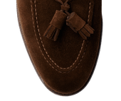 Cavendish Dark Brown Calf Suede