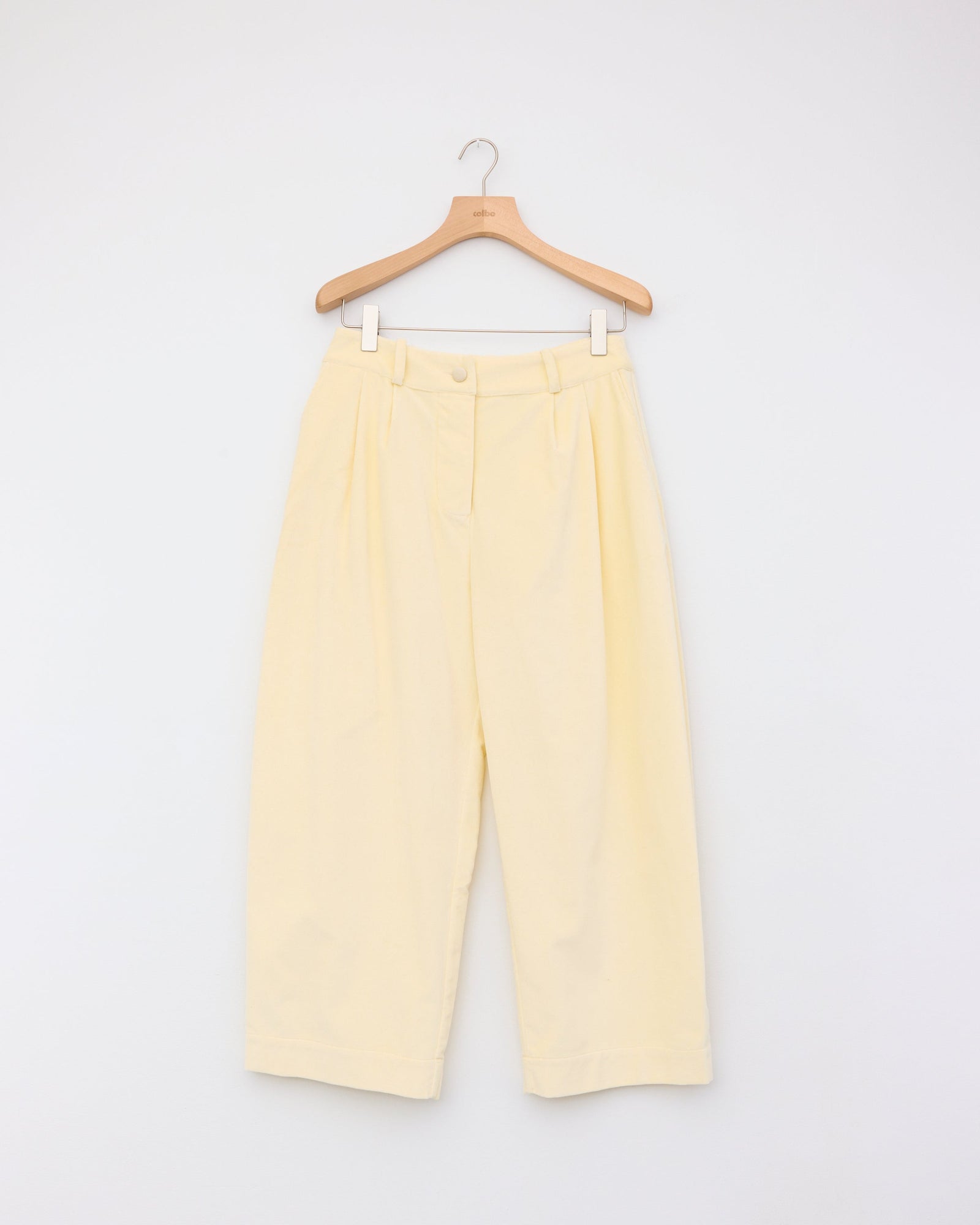 British Cotton Velvet Robyn Trouser