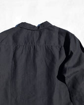 Hemp Open Collar Shirt
