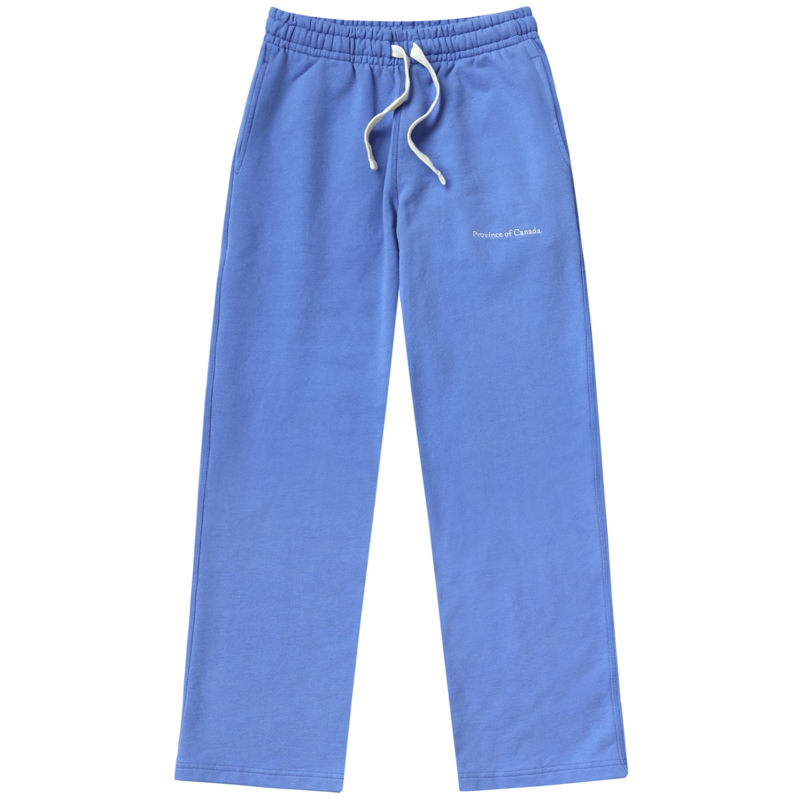 Wide Leg French Terry Sweatpant Blue Unisex