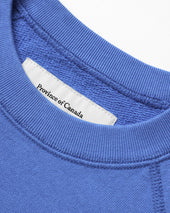 French Terry Sweatshirt Blue Unisex