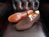 Chadwick In Mole Suede C39