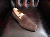Chadwick In Mole Suede C39