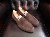 Chadwick In Mole Suede C39