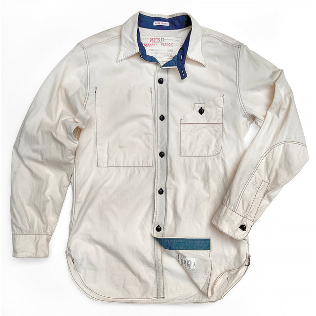 Utility Chambray - White - Warehouse