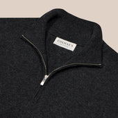 Cashmere Driver S Half Zip Sweater In
