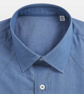 Chemise Bleue En Coton 24h Du Mans