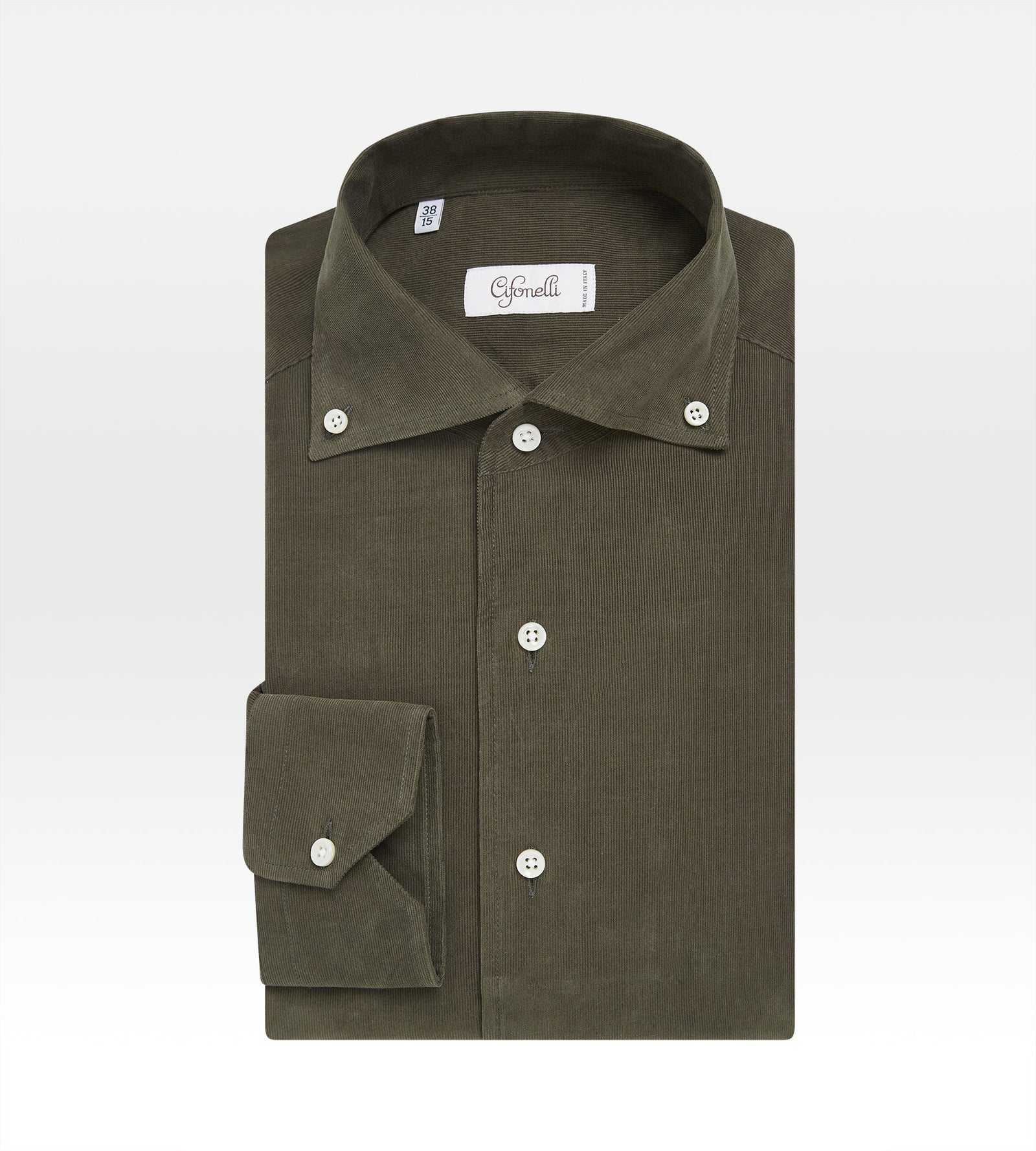 Chemise Kaki En Velours C Tel