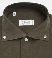 Chemise Kaki En Velours C Tel