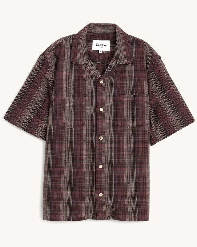 Chesapeake Plaid SS - Purple