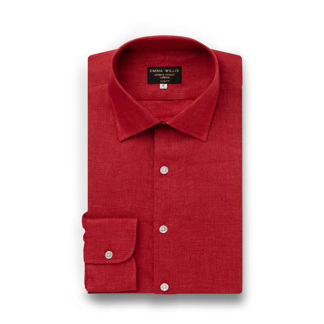 Chilli Linen Shirt - New