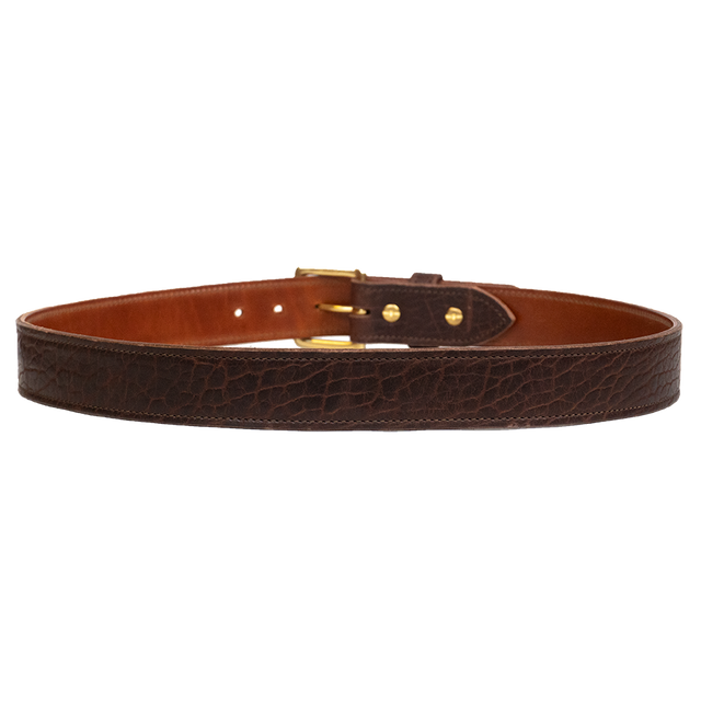 Chocolate Bison Belt