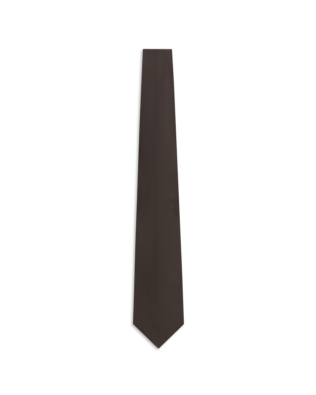 Chocolate Silk Tie