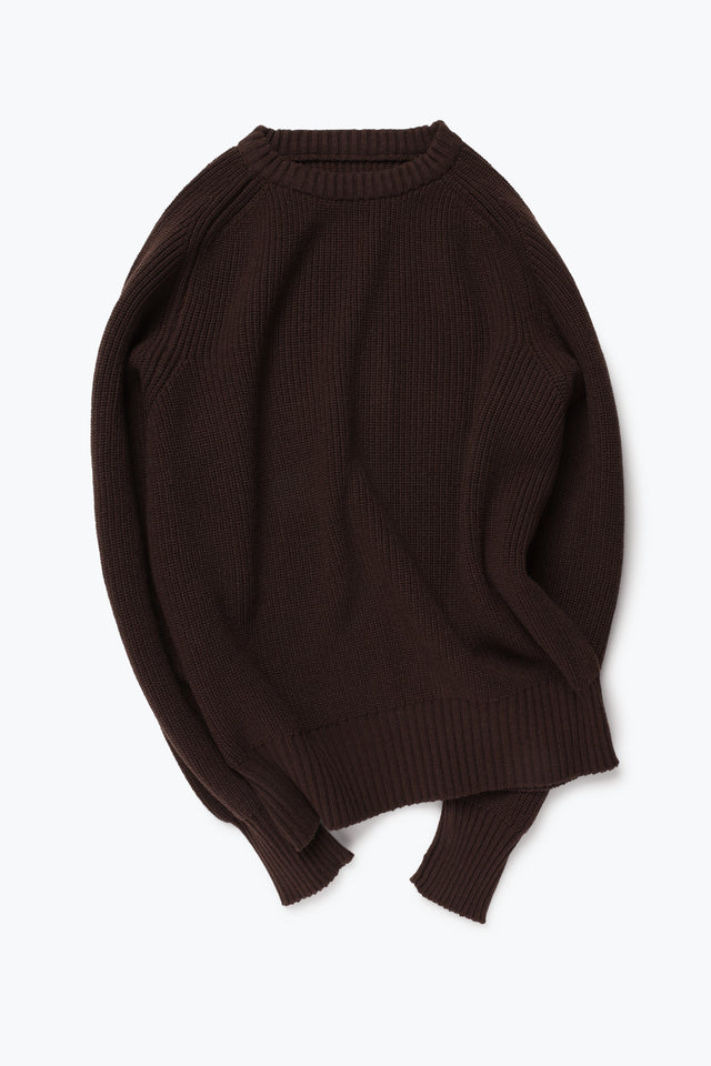 Crew Neck (Chocolate Cashmere)