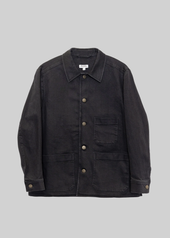 Chores Coat Black Denim