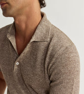Polo Textur En Coton