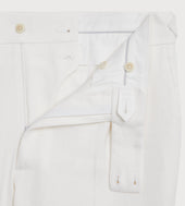 Pantalon En Lin Et Coton