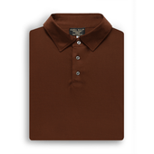 Cinnamon Cotton Polo Shirt New