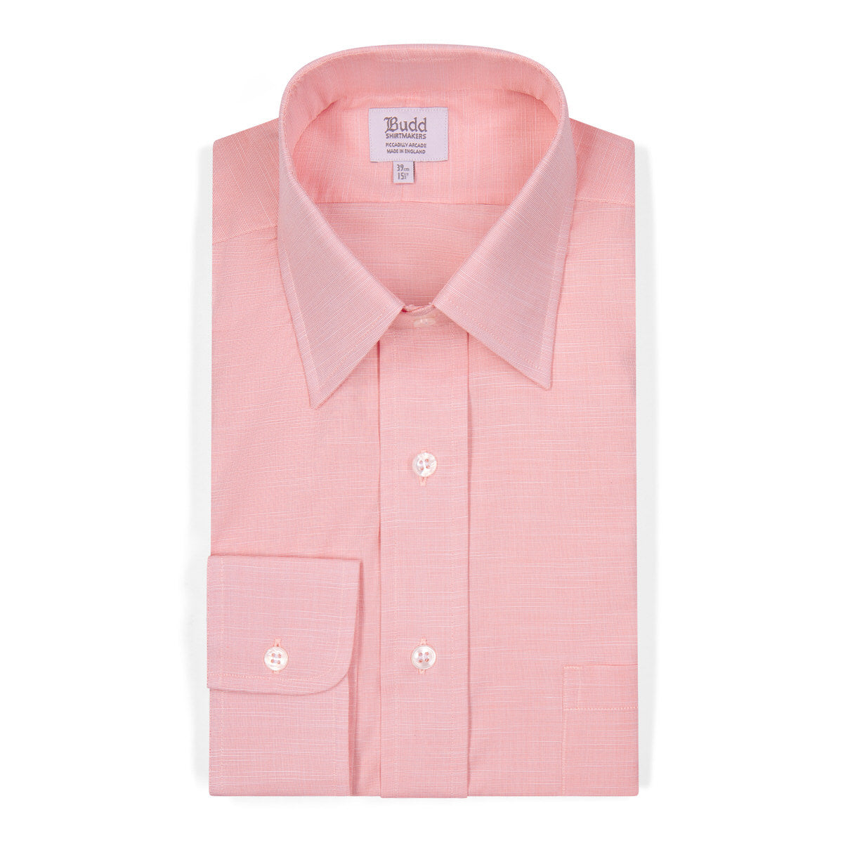 Classic Fit Swiss Twill Button Cuff Shirt In