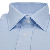 Classic Fit Swiss Twill Button Cuff Shirt In