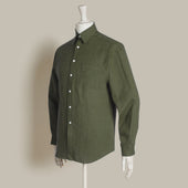 Classic Fit Linen Shirt In