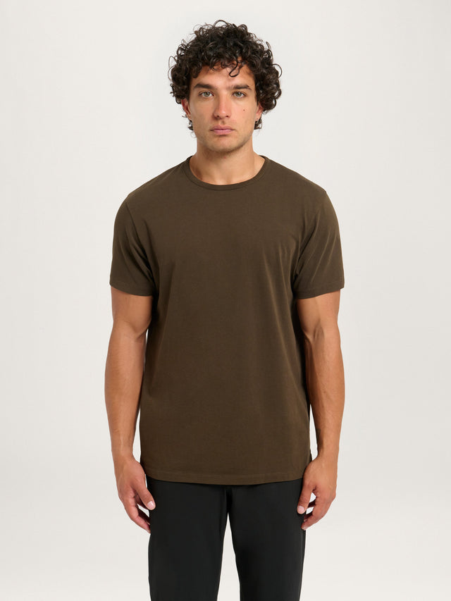 The Classic Tee || Dark Olive | Organic Cotton