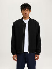 The Cloudwool Bomber Jacket || Black