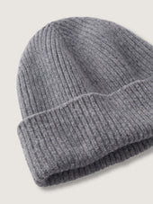 The Knitted Hat Grey Wool