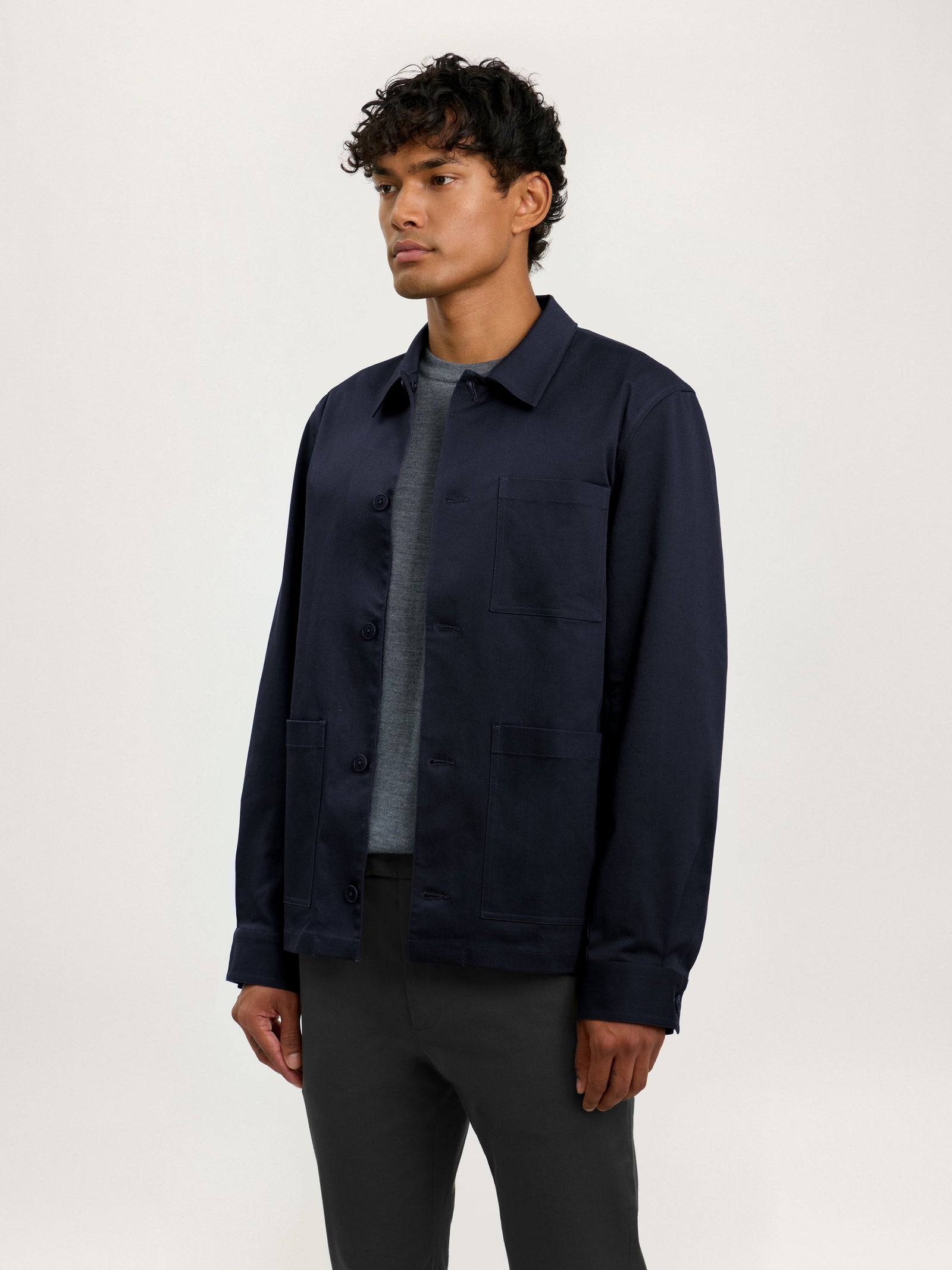 The Utility Jacket Stretch Cotton