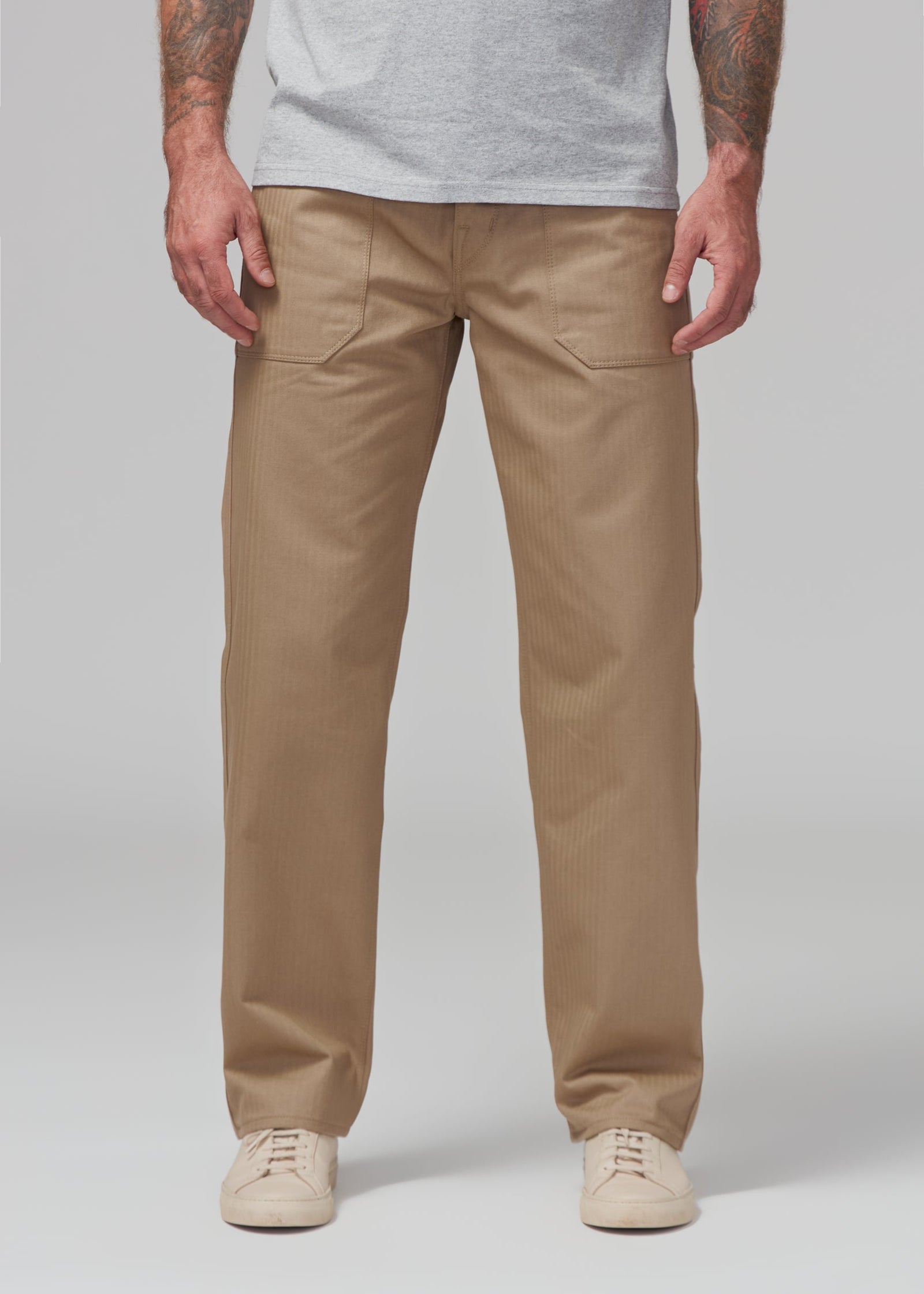 Trench Trousers Herringbone