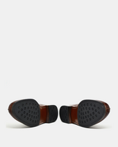 Museum Leather Tobacco Suede Loafer