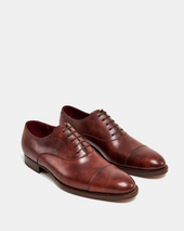 Museum Cap Toe Oxford With Rubber Half Soles