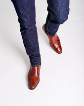 Museum Leather Chelsea Boot