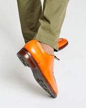 Calf Norwegian Split Toe Shoe