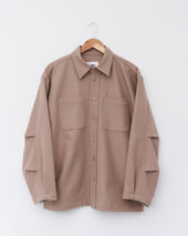 Over shirt, Tan Khaki