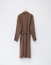 Raglan Trench Coat Dark