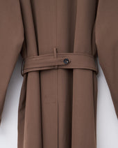 Raglan Trench Coat Dark