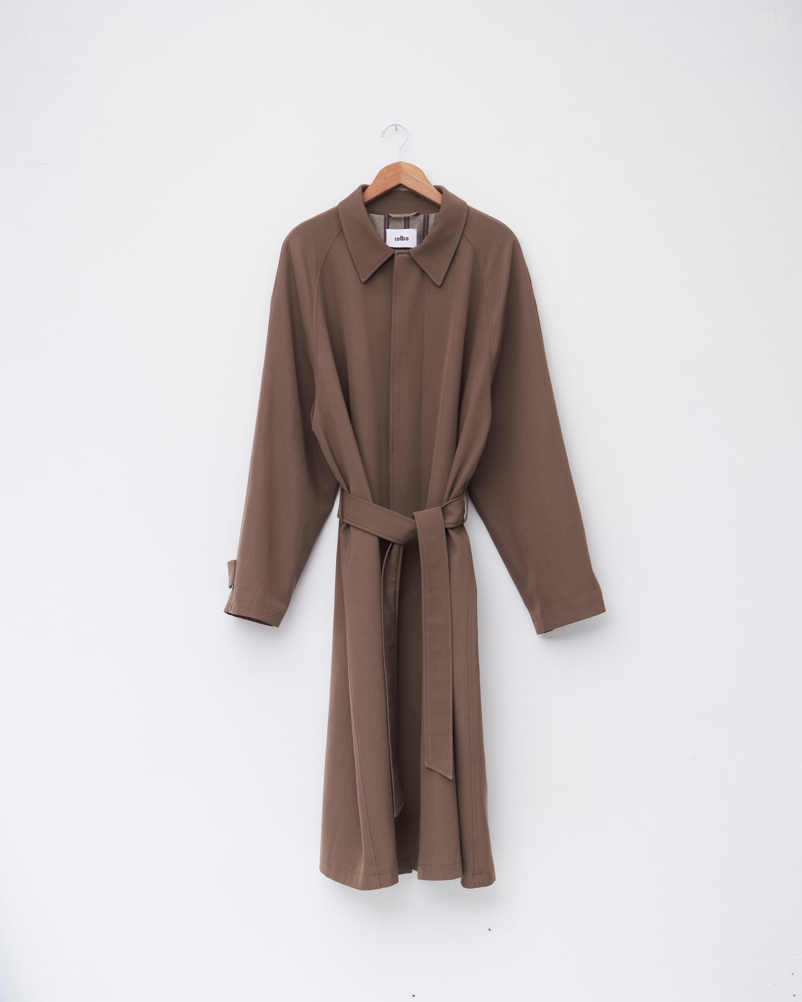 Raglan Trench Coat Dark