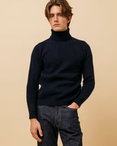 Cashmere Ribbed Submariner Rollneck In