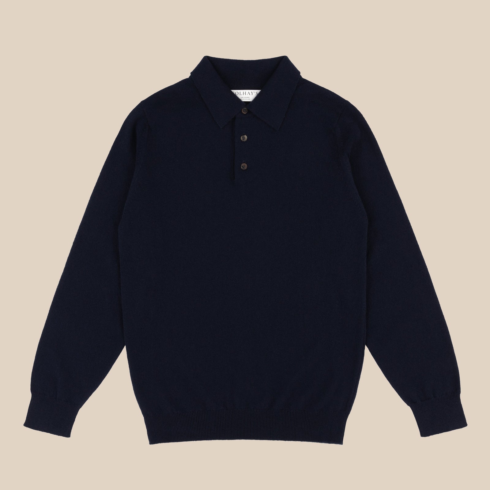 Cashmere Polo Shirt In