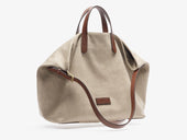M S Companion Grand Herringbone Cuoio