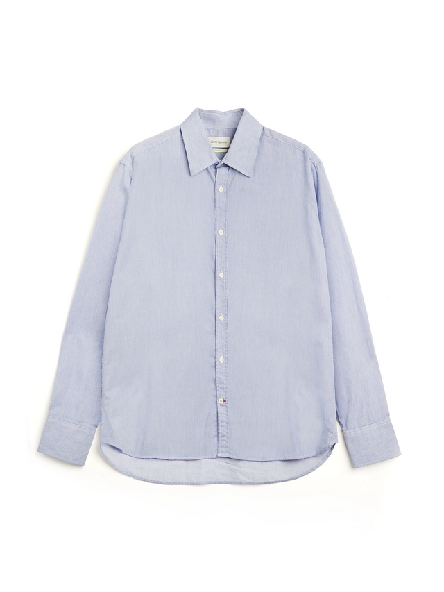Conduit Classic Shirt Collins White/Blue