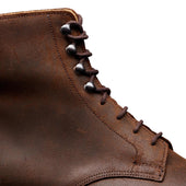 Coniston Dark Brown Rough Out Suede
