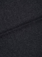 Grey High Waist Flannel Plain Trousers