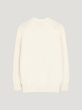 Winter White Super Luxe Cashmere Crewneck