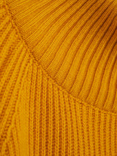 Gold Driving Sweater