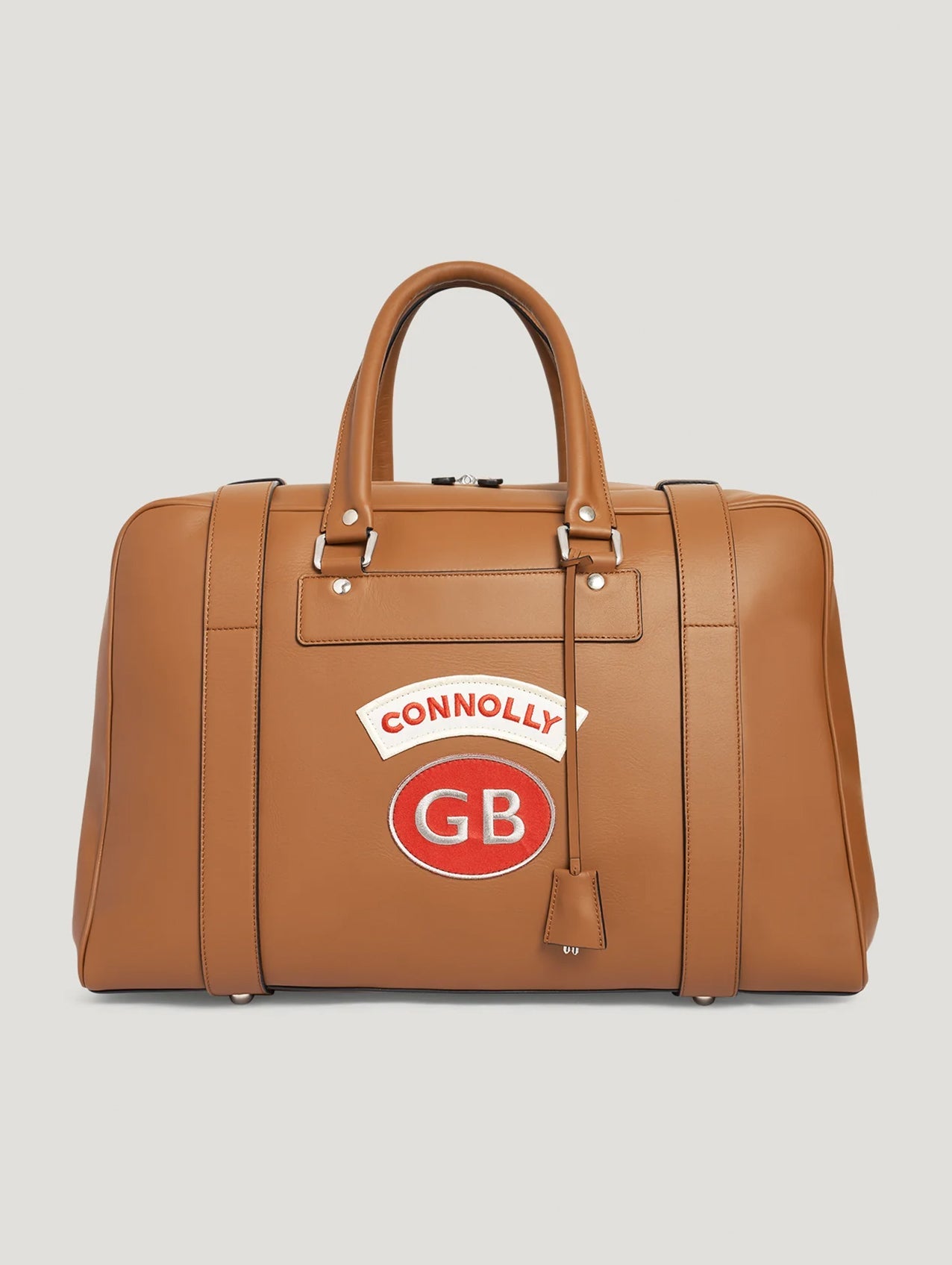 Dark Sports Grip Bag With Badges